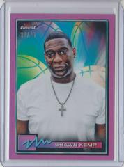 Shawn Kemp [Pink Refractor] Basketball Cards 2021 Topps Finest Prices