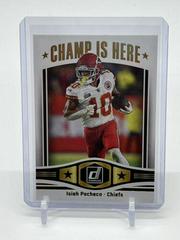 Isiah Pacheco Football Cards 2023 Panini Donruss Champ is Here Prices