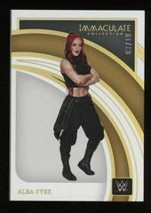 Alba Fyre [Gold] #76 Wrestling Cards 2022 Panini Immaculate WWE Prices