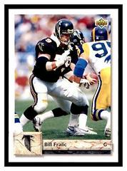 Bill Fralic #427 Football Cards 1992 Upper Deck Prices