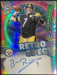Ben Roethlisberger [Psychedelic] #RS-BRO Football Cards 2022 Panini Spectra RetroSpect Autographs Prices