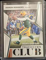 Aaron Rodgers [Orange] Football Cards 2022 Panini Rookies & Stars Touchdown Club Prices