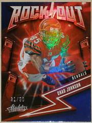 Chad Johnson [Spectrum Blue] #1 Football Cards 2023 Panini Absolute Rock Out Prices