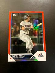 Austin Wells [Red] #PD-10 Baseball Cards 2023 Topps Pro Debut Prices