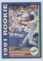 Jose Offerman #26 Baseball Cards 1991 Score Rookies Prices