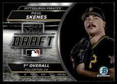 Paul Skenes Baseball Cards 2023 Bowman Draft Night Prices