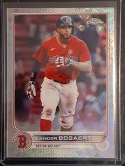 Xander Bogaerts #12 Baseball Cards 2022 Topps Chrome Logofractor Prices