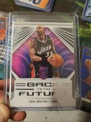 Karl Malone #8 Basketball Cards 2022 Panini Donruss Elite Back to the Future Prices