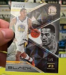 Jordan Poole [Holo Gold] #19 Basketball Cards 2022 Panini Black Prices