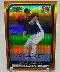 Chris Volstad [Orange Refractor] #BDP39 Baseball Cards 2008 Bowman Chrome Draft Prices