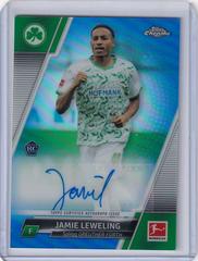 Jamie Leweling [Blue] Soccer Cards 2021 Topps Chrome Bundesliga Autographs Prices