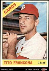 Tito Francona #163 Baseball Cards 1966 O Pee Chee Prices