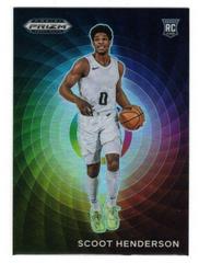 Scoot Henderson #10 Basketball Cards 2023 Panini Prizm Draft Picks Color Wheel Prices