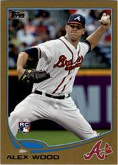 Alex Wood [Gold] #US255 Baseball Cards 2013 Topps Update Prices