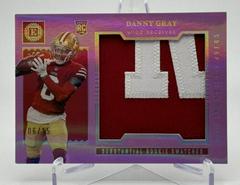 Danny Gray [Pearl] #SS-27 Football Cards 2022 Panini Encased Substantial Rookie Swatches Prices