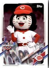 Rosie Red [Mascots] Baseball Cards 2021 Topps Opening Day Prices