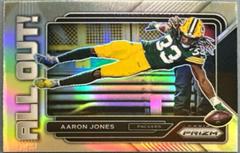 Aaron Jones [Silver] Football Cards 2022 Panini Prizm All Out Prices