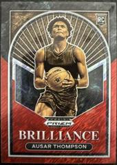 Ausar Thompson [Red Shimmer] #12 Basketball Cards 2023 Panini Prizm Draft Picks Brilliance Prices