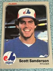 Scott Sanderson #295 Baseball Cards 1983 Fleer Prices