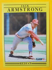 Jack Armstrong #55 Baseball Cards 1991 Fleer Prices