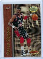 Hakeem Olajuwon [Refractor] Basketball Cards 1997 Bowman's Best Techniques Prices