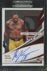 Ryan Spann [Memorabilia Autograph Red] #110 Ufc Cards 2021 Panini Immaculate UFC Prices