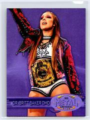 Dr. Britt Baker [Purple Spectrum] #107 Wrestling Cards 2022 SkyBox Metal Universe AEW Prices