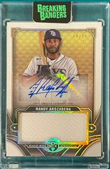 Randy Arozarena #ASJR-RA Baseball Cards 2022 Topps Triple Threads Single Jumbo Relics Autographs Prices