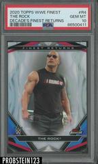 The Rock #R-4 Wrestling Cards 2020 Topps WWE Finest Returns Prices