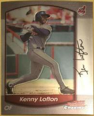 Kenny Lofton #21 Baseball Cards 2000 Bowman Chrome Prices