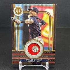 Carlos Correa [Gold] Baseball Cards 2024 Topps Tribute Stamp of Approval Prices