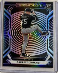 Garrett Crochet [Electric Etch Purple] #6 Baseball Cards 2021 Panini Chronicles Obsidian Prices