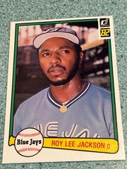 Roy Lee Jackson #541 Baseball Cards 1982 Donruss Prices