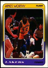 James Worthy Basketball Cards 1988 Fleer Prices
