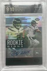 Zach Wilson [Black] #RS-ZW Football Cards 2021 Panini Illusions Rookie Signs Autographs Prices