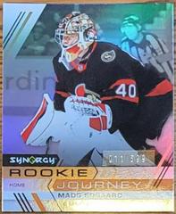 Mads Sogaard #RJ-14 Hockey Cards 2022 Upper Deck Synergy Rookie Journey Home Prices