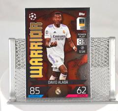 David Alaba #122 Soccer Cards 2022 Topps Match Attax UEFA League Prices