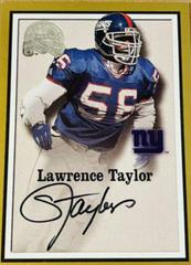 Lawrence Taylor [Autograph] Football Cards 2000 Fleer Greats of the Game Autographs Prices