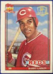 Barry Larkin #730 Baseball Cards 1991 Topps Desert Shield Prices
