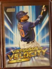 Francisco Alvarez #VV-10 Baseball Cards 2023 Stadium Club Virtuosos of Velocity Prices