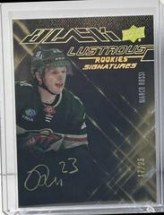 Marco Rossi [Autograph Patch] Hockey Cards 2022 SPx Prices