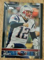 Tom Brady [Punching Air] #125 Football Cards 2015 Topps Prices