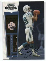 Marvin Harrison [Autograph] #194 Football Cards 2000 Playoff Contenders Prices