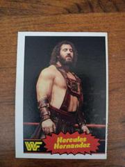 Hercules Hernandez #24 Wrestling Cards 1985 O Pee Chee WWF Series 2 Prices