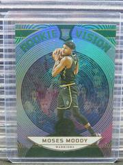 Moses Moody [Green] Basketball Cards 2021 Panini Illusions Rookie Vision Prices