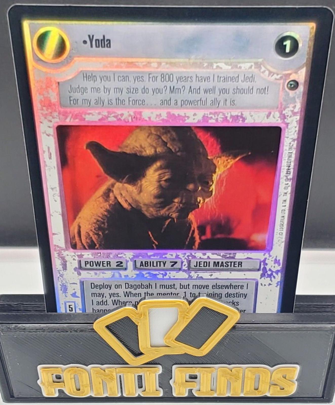 Yoda [Foil] Star Wars CCG Reflections