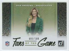 Erin Andrews [Holo] #FTG 1 Football Cards 2019 Donruss Fans of the Game Prices