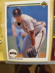 Mike Krukow #639 Baseball Cards 1990 Upper Deck Prices
