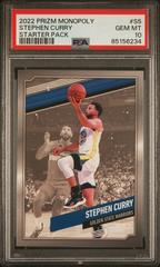 Stephen Curry #S5 Basketball Cards 2022 Panini Prizm Monopoly Starter Deck Prices