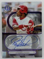 Barry Larkin [Purple] Baseball Cards 2024 Topps Tribute Autograph Prices